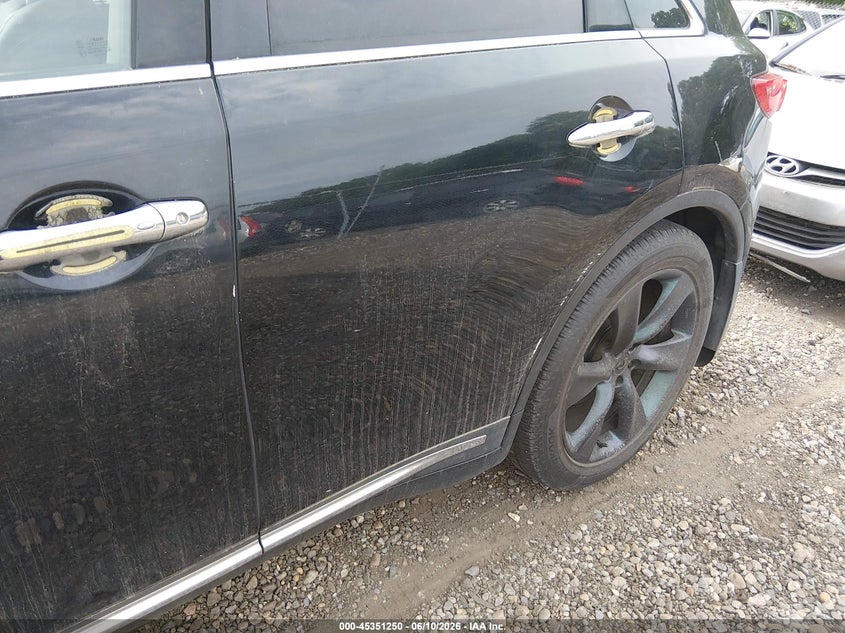 2009 Infiniti Fx50 VIN JNRBS18W59M201237 IAAI salvage auction — FRONT & REAR, Bill Of Sale (New York), sold $550 on 2026-07-14 (photo 6)