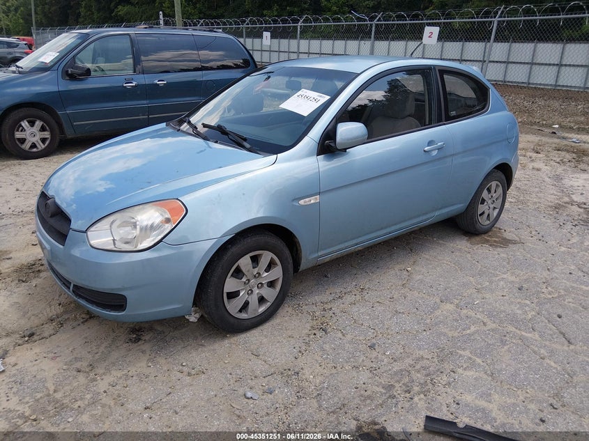 2011 Hyundai Accent VIN KMHCM3AC8BU199852 IAAI salvage auction — NORMAL WEAR, Clear (Georgia), sold $250 on 2026-07-09 (photo 2)