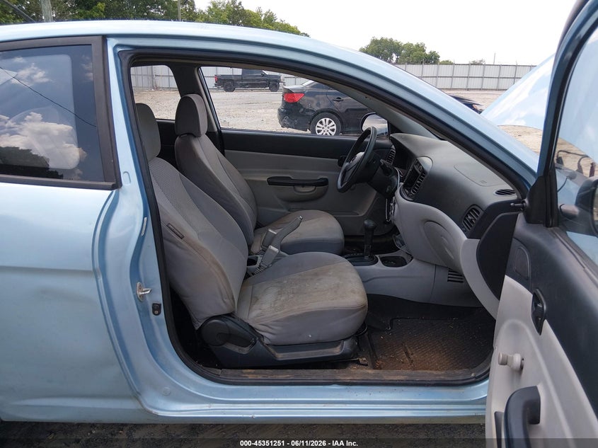 2011 Hyundai Accent VIN KMHCM3AC8BU199852 IAAI salvage auction — NORMAL WEAR, Clear (Georgia), sold $250 on 2026-07-09 (photo 5)