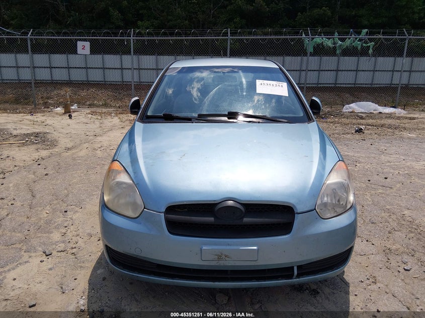 2011 Hyundai Accent VIN KMHCM3AC8BU199852 IAAI salvage auction — NORMAL WEAR, Clear (Georgia), sold $250 on 2026-07-09 (photo 6)