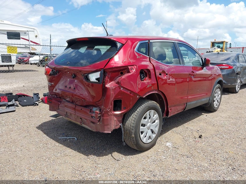 2019 Nissan Rogue VIN JN1BJ1CP7KW236989 IAAI salvage auction — REAR END, Original (Texas), sold $2,350 on 2026-07-26 (photo 4)