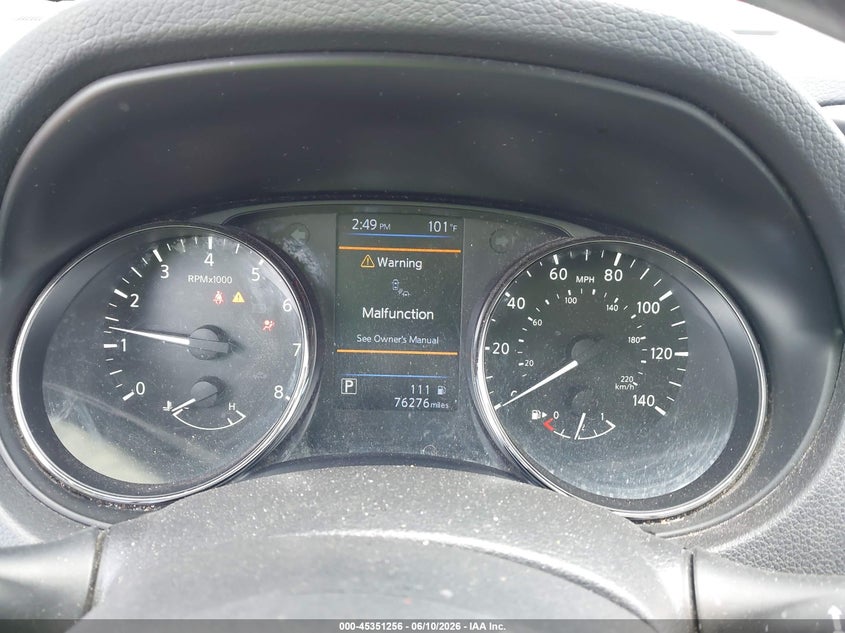 2019 Nissan Rogue VIN JN1BJ1CP7KW236989 IAAI salvage auction — REAR END, Original (Texas), sold $2,350 on 2026-07-26 (photo 7)