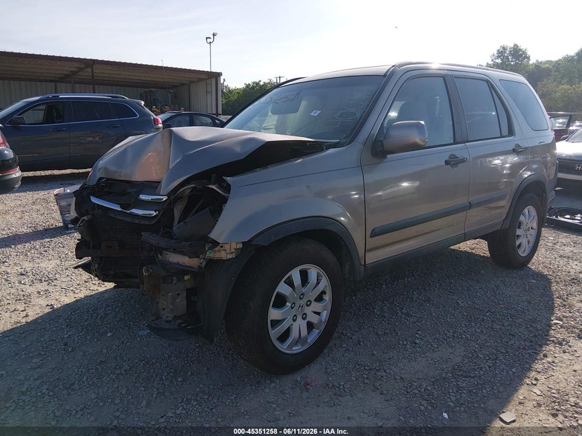 2006 Honda Cr-v VIN SHSRD78806U400478 IAAI salvage auction — FRONT END, Salvage (Ohio), sold $550 on 2026-07-15 (photo 2)