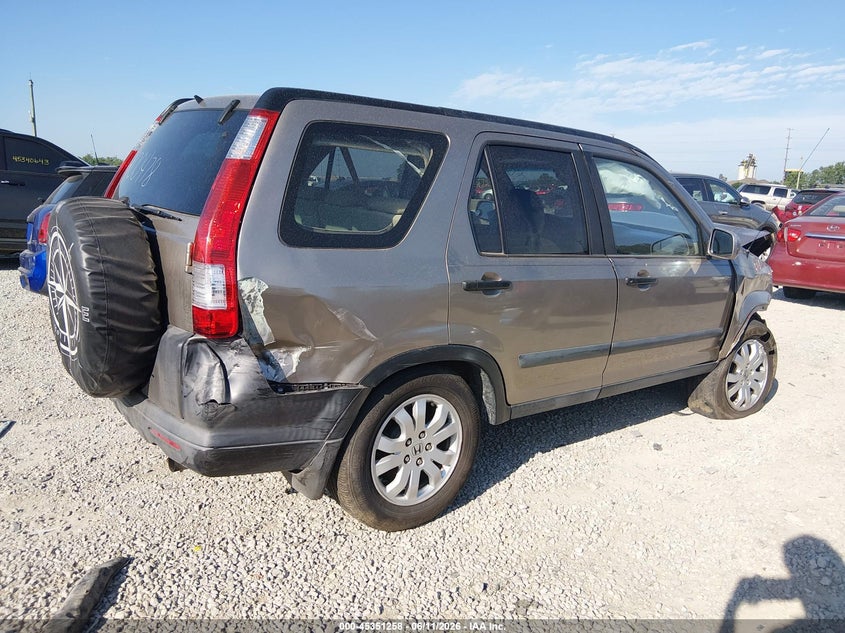 2006 Honda Cr-v VIN SHSRD78806U400478 IAAI salvage auction — FRONT END, Salvage (Ohio), sold $550 on 2026-07-15 (photo 4)