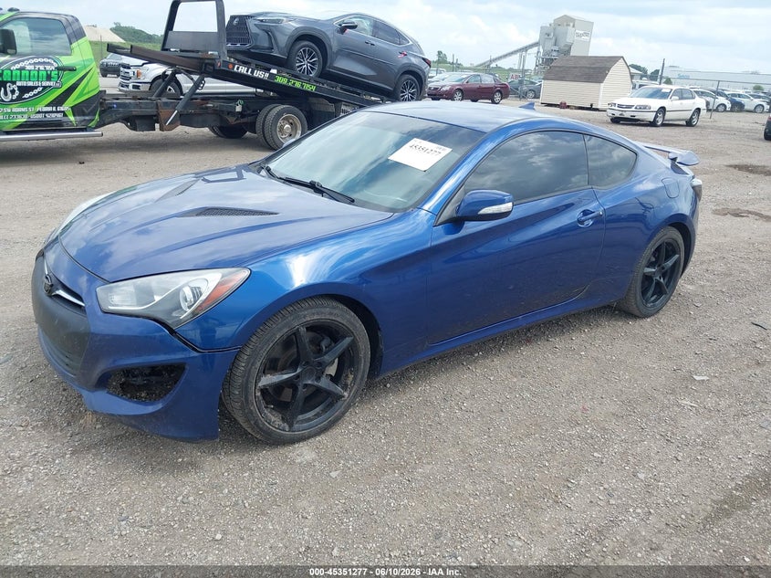 2016 Hyundai Genesis VIN KMHHT6KJ4GU135161 IAAI salvage auction — FRONT END, Salvage (Illinois), sold $1,200 on 2026-07-29 (photo 2)