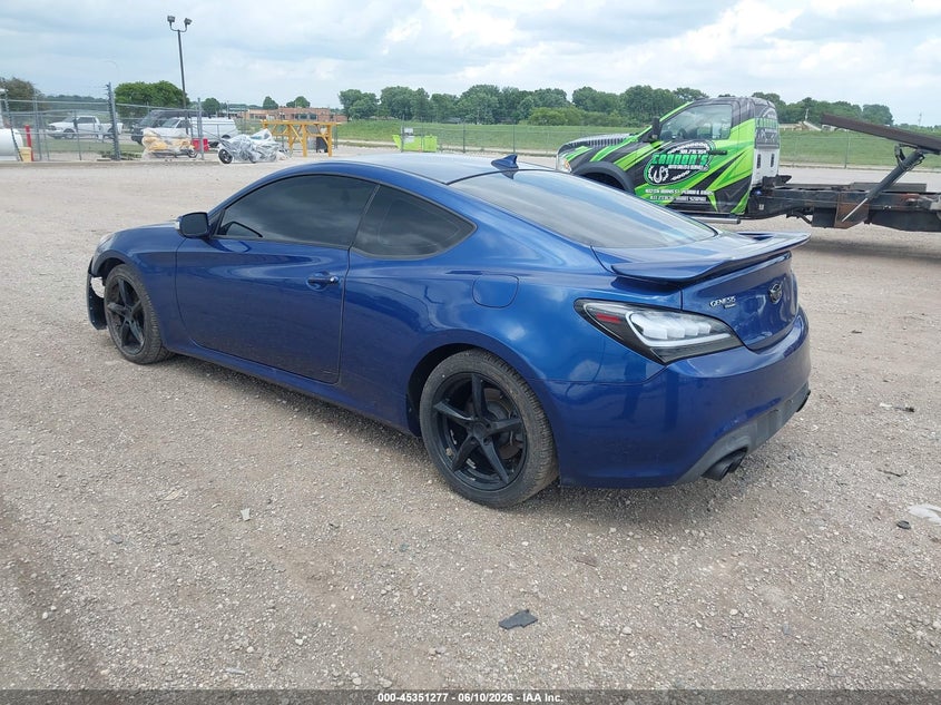 2016 Hyundai Genesis VIN KMHHT6KJ4GU135161 IAAI salvage auction — FRONT END, Salvage (Illinois), sold $1,200 on 2026-07-29 (photo 3)