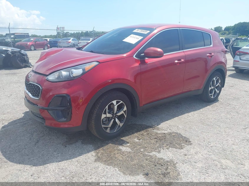 2021 Kia Sportage VIN KNDPM3AC1M7912842 IAAI salvage auction — FRONT END, Salvage Title, sold $2,500 on 2026-07-23 (photo 2)