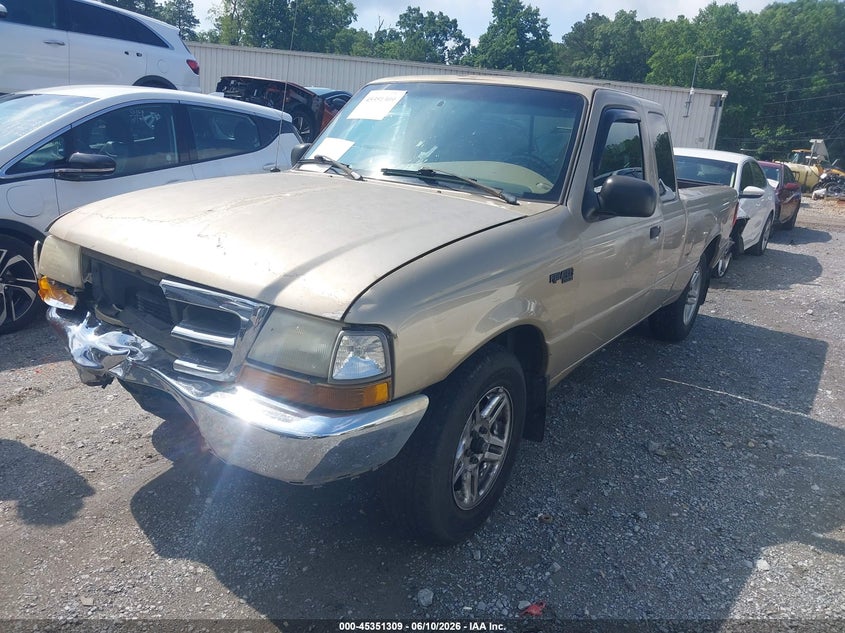 1999 Ford Ranger VIN 1FTYR14V1XPB31234 IAAI salvage auction — SIDE, Salvage (Georgia), sold $550 on 2026-07-10 (photo 2)