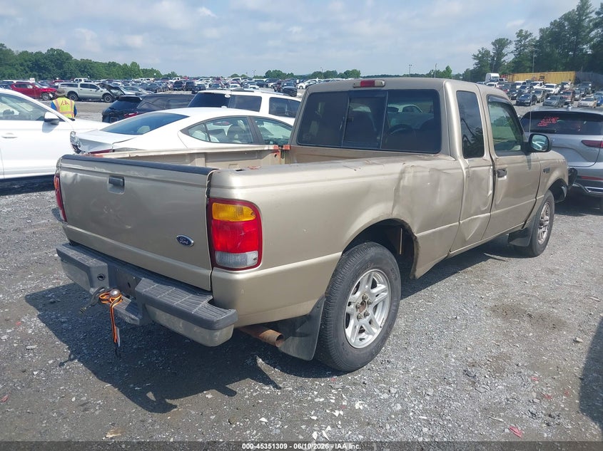 1999 Ford Ranger VIN 1FTYR14V1XPB31234 IAAI salvage auction — SIDE, Salvage (Georgia), sold $550 on 2026-07-10 (photo 4)