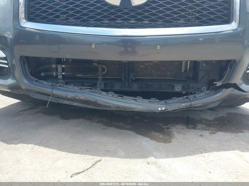 2015 Infiniti Q70 VIN JN1BY1PP8FM600148 IAAI salvage auction — UNDERCARRIAGE, Salvage (North Carolina), sold $3,700 on 2026-07-20 (photo 6)