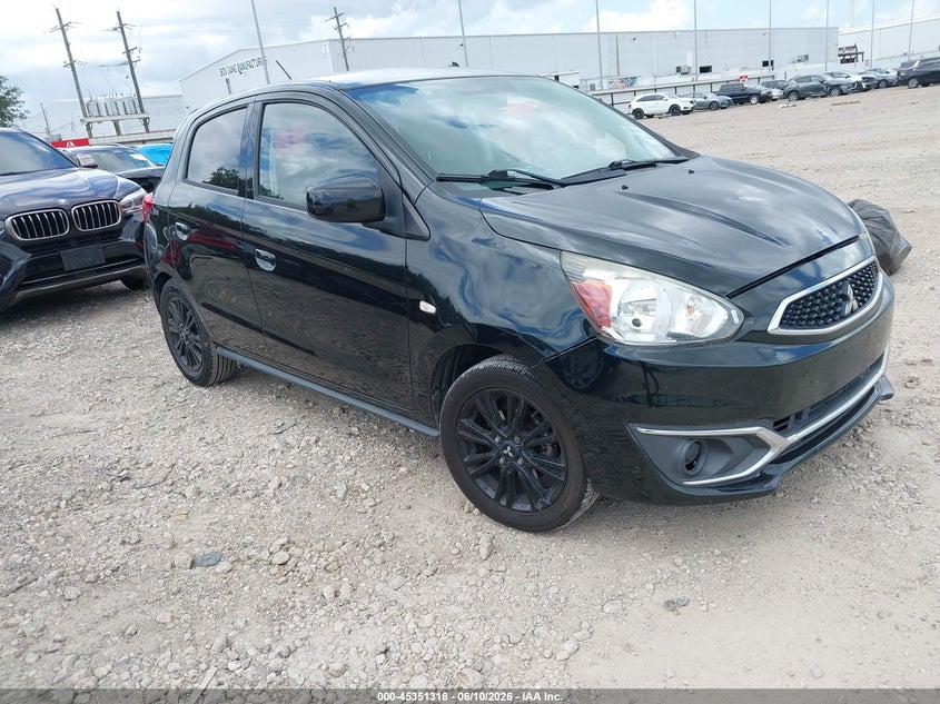 2020 Mitsubishi Mirage VIN ML32A5HJXLH002184 IAAI salvage auction — SIDE, Salvage (Texas), sold $1,500 on 2026-07-30 (photo 1)