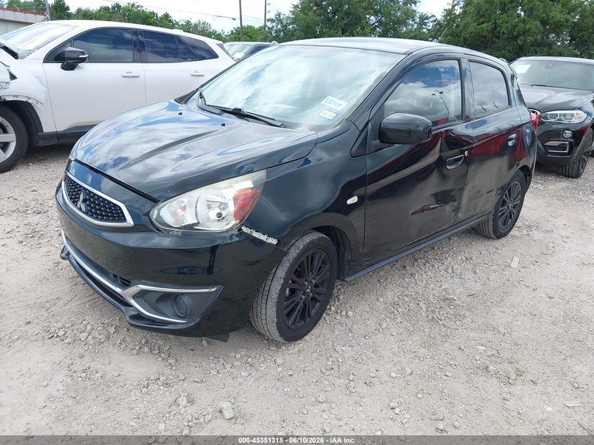 2020 Mitsubishi Mirage VIN ML32A5HJXLH002184 IAAI salvage auction — SIDE, Salvage (Texas), sold $1,500 on 2026-07-30 (photo 2)