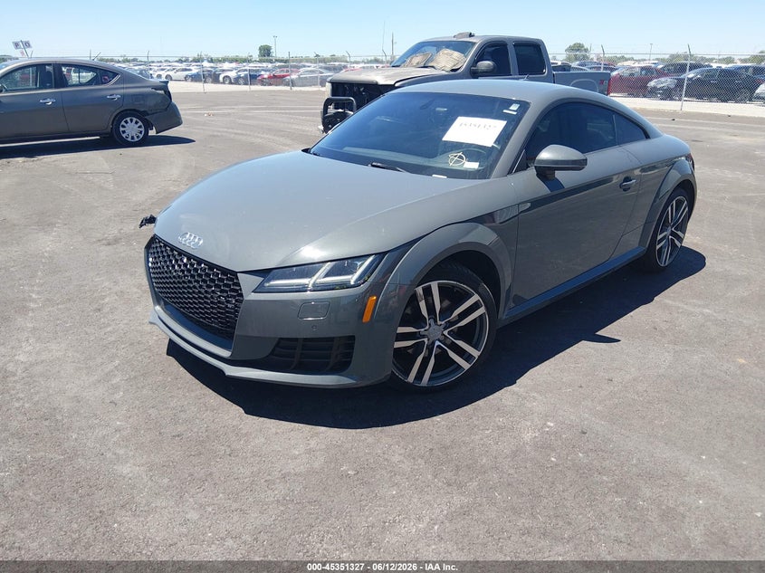 2016 Audi Tt VIN TRUC5AFV9G1019275 IAAI salvage auction — RIGHT FRONT, Salvage (Illinois), sold $4,000 on 2026-07-18 (photo 2)