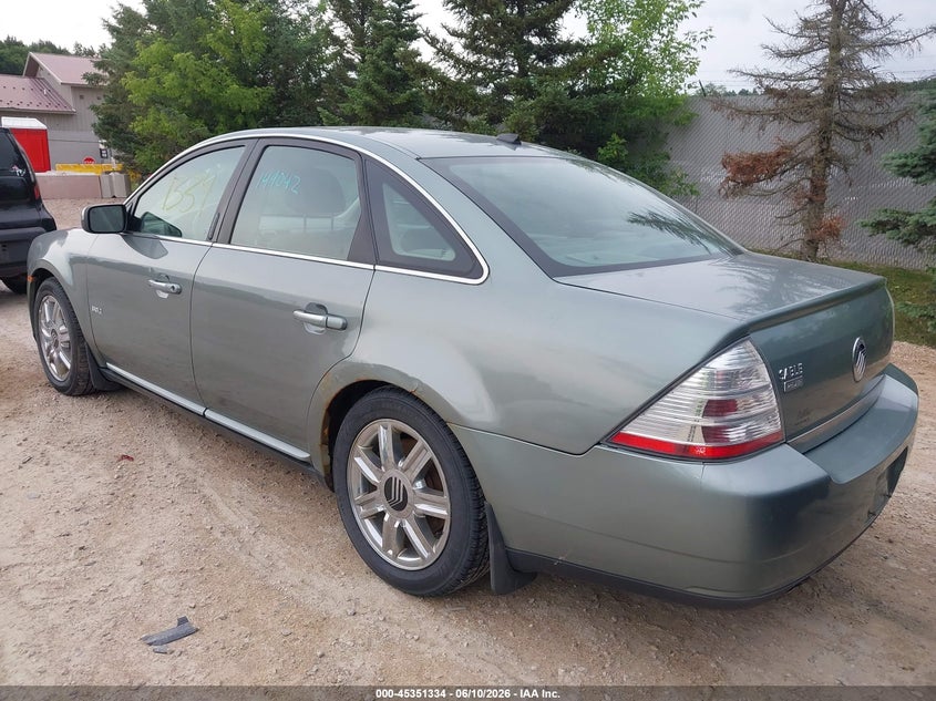 2008 Mercury Sable VIN 1MEHM42WX8G602986 IAAI salvage auction — NORMAL WEAR, Clear-Endorsement (Wisconsin), sold $500 on 2026-09-04 (photo 3)