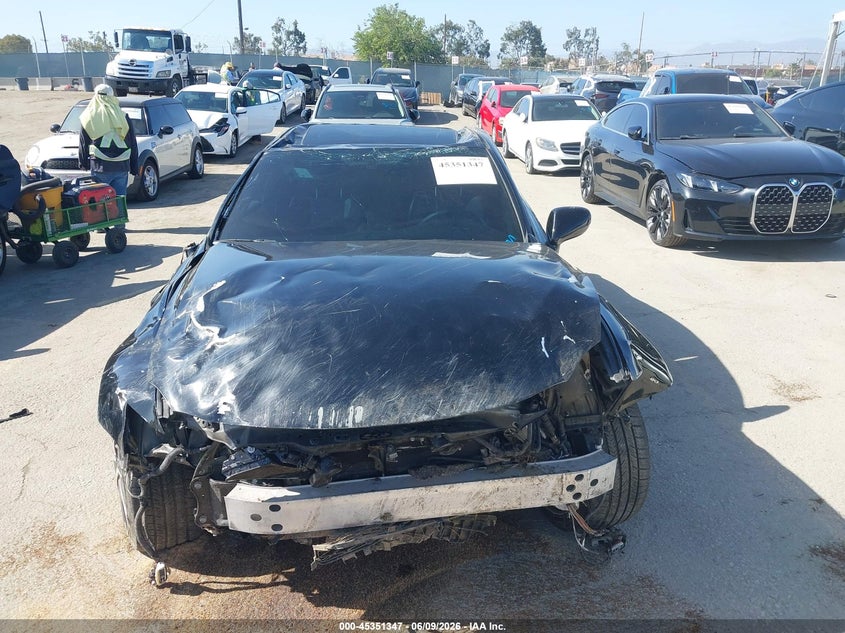 2011 Lexus Is f VIN JTHBP5C22B5008832 IAAI salvage auction — ROLLOVER, Non-Repairable (California), sold $6,100 on 2026-07-08 (photo 6)