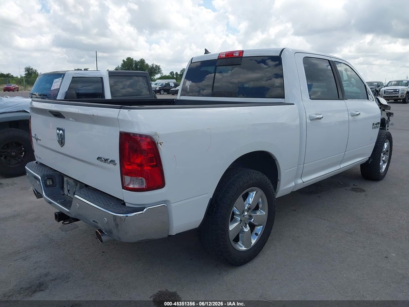 2016 Ram 1500 VIN 1C6RR7LM9GS172439 IAAI salvage auction — RIGHT FRONT, Original (Texas), sold $3,000 on 2026-07-18 (photo 4)