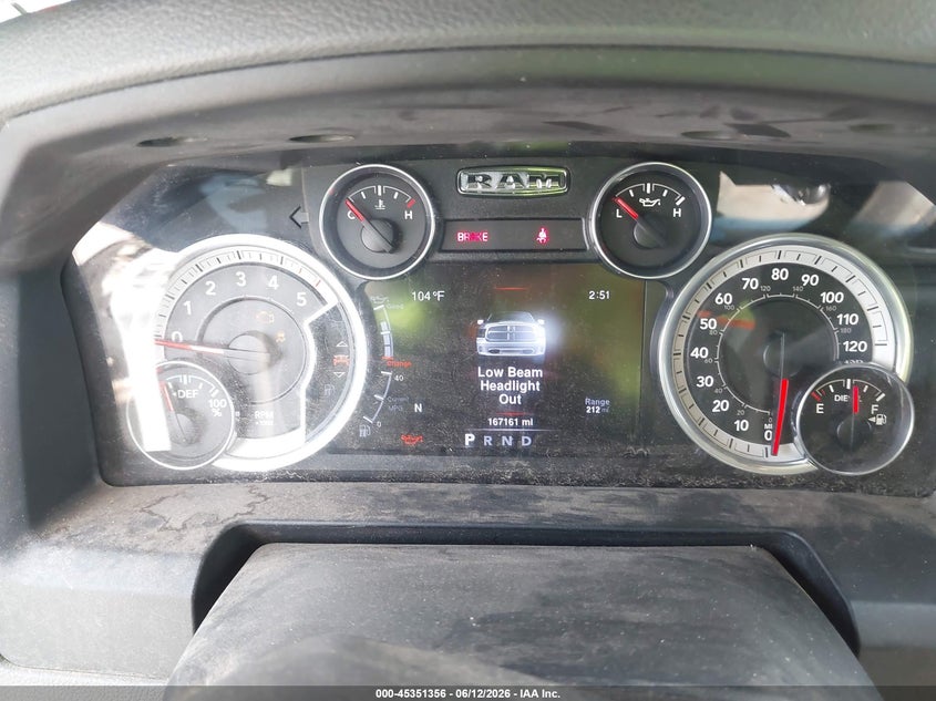 2016 Ram 1500 VIN 1C6RR7LM9GS172439 IAAI salvage auction — RIGHT FRONT, Original (Texas), sold $3,000 on 2026-07-18 (photo 7)