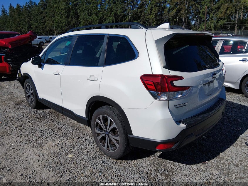 2021 Subaru Forester VIN JF2SKAUC8MH417131 IAAI salvage auction — FRONT END, Bill Of Sale (Washington), sold $4,300 on 2026-07-08 (photo 3)