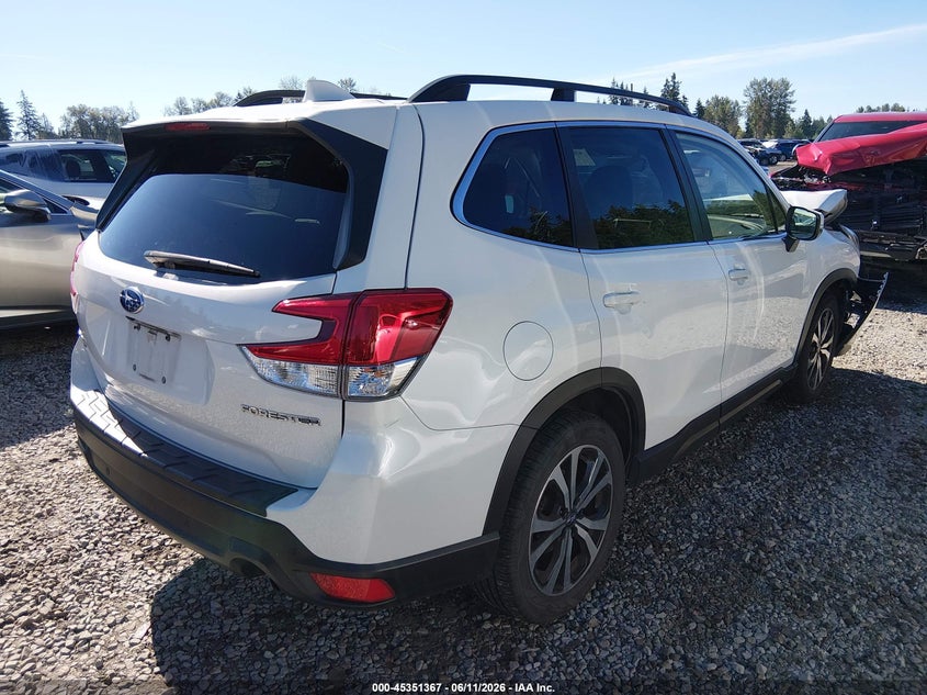 2021 Subaru Forester VIN JF2SKAUC8MH417131 IAAI salvage auction — FRONT END, Bill Of Sale (Washington), sold $4,300 on 2026-07-08 (photo 4)