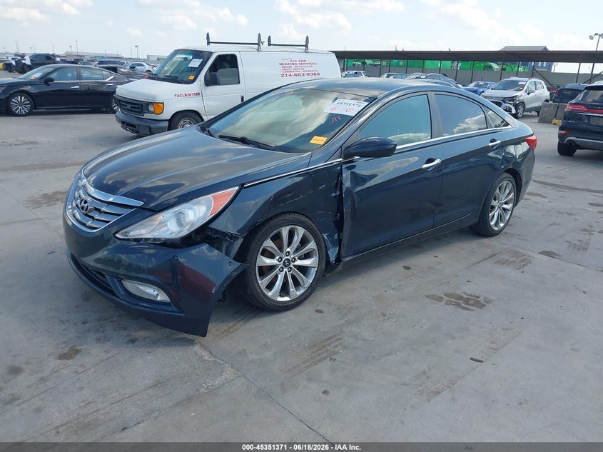 2013 Hyundai Sonata VIN 5NPEC4AC3DH786804 IAAI salvage auction — LEFT SIDE, Salvage (Texas), sold $750 on 2026-07-08 (photo 2)