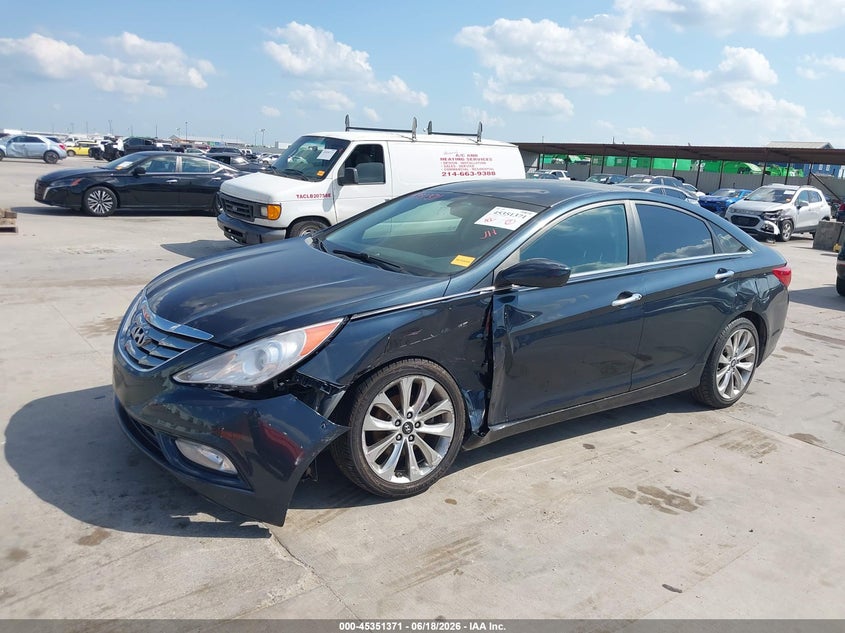 2013 Hyundai Sonata VIN 5NPEC4AC3DH786804 IAAI salvage auction — LEFT SIDE, Salvage (Texas), sold $750 on 2026-07-08 (photo 6)