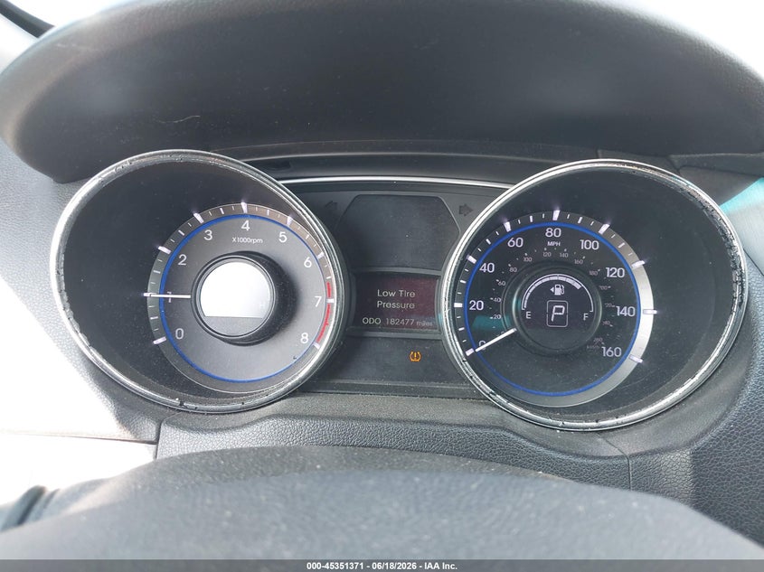 2013 Hyundai Sonata VIN 5NPEC4AC3DH786804 IAAI salvage auction — LEFT SIDE, Salvage (Texas), sold $750 on 2026-07-08 (photo 7)