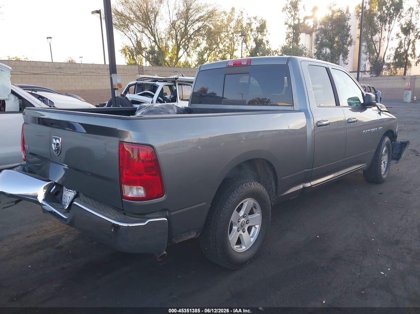 2011 Ram VIN 1D7RB1GTXBS637045 IAAI salvage auction — FRONT & REAR, Salvage Certificate (California), sold $2,950 on 2026-07-31 (photo 4)