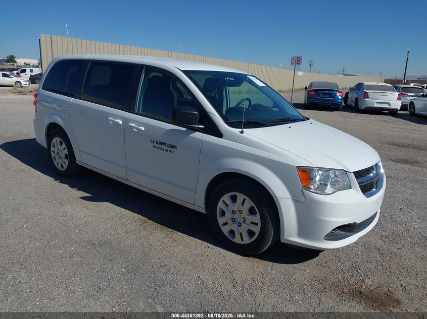 2018 Dodge Grand caravan VIN 2C4RDGBG7JR356404 — IAAI salvage auction photo