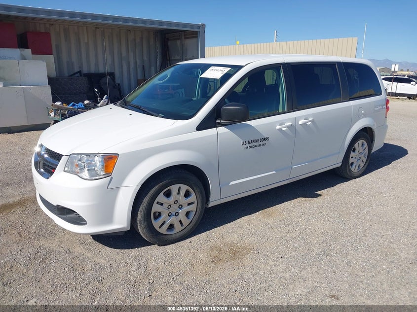2018 Dodge Grand caravan VIN 2C4RDGBG7JR356404 IAAI salvage auction — NORMAL WEAR, SF97 (California), sold $8,800 on 2026-07-28 (photo 2)