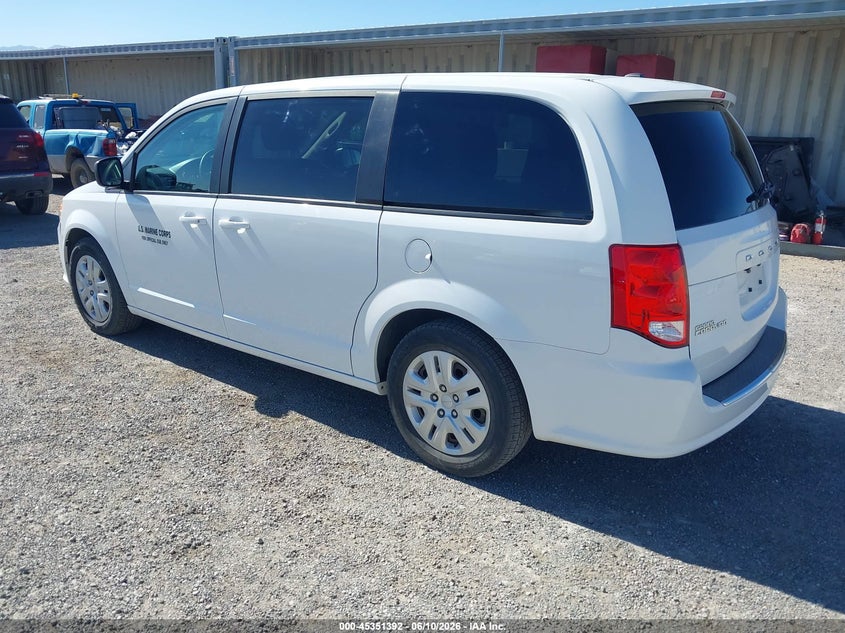 2018 Dodge Grand caravan VIN 2C4RDGBG7JR356404 IAAI salvage auction — NORMAL WEAR, SF97 (California), sold $8,800 on 2026-07-28 (photo 3)
