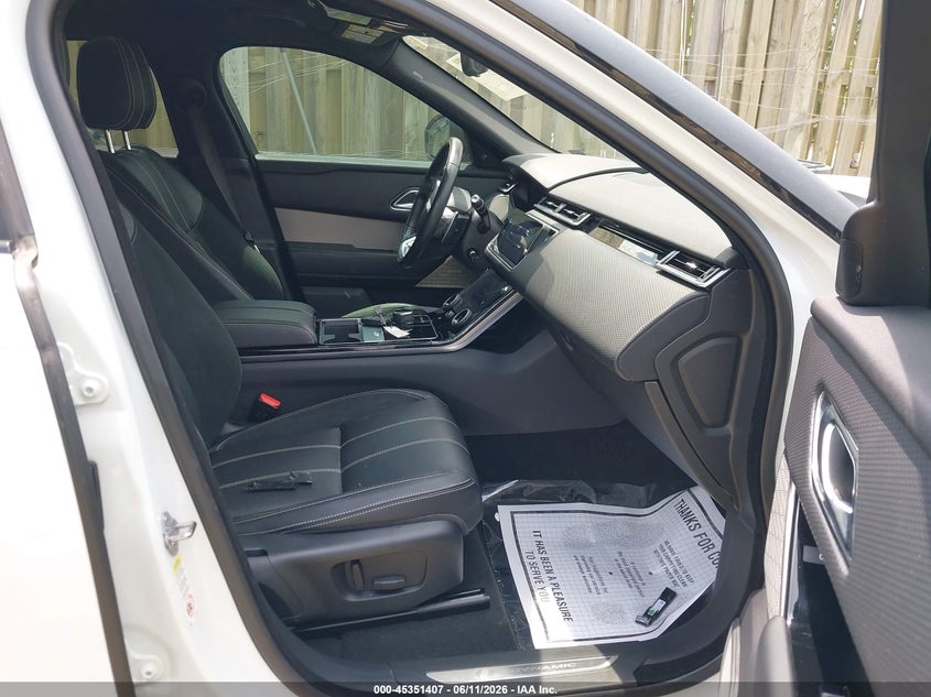 2019 Land rover Range rover velar VIN SALYL2EX8KA219872 IAAI salvage auction — RIGHT FRONT, Salvage (Virginia), sold $11,700 on 2026-07-13 (photo 5)
