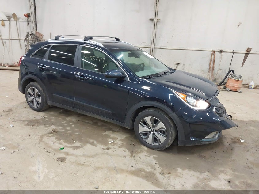 2019 Kia Niro VIN KNDCM3LD8K5236175 IAAI salvage auction — LEFT FRONT, Salvage (Pennsylvania), sold $2,350 on 2026-07-09 (photo 1)
