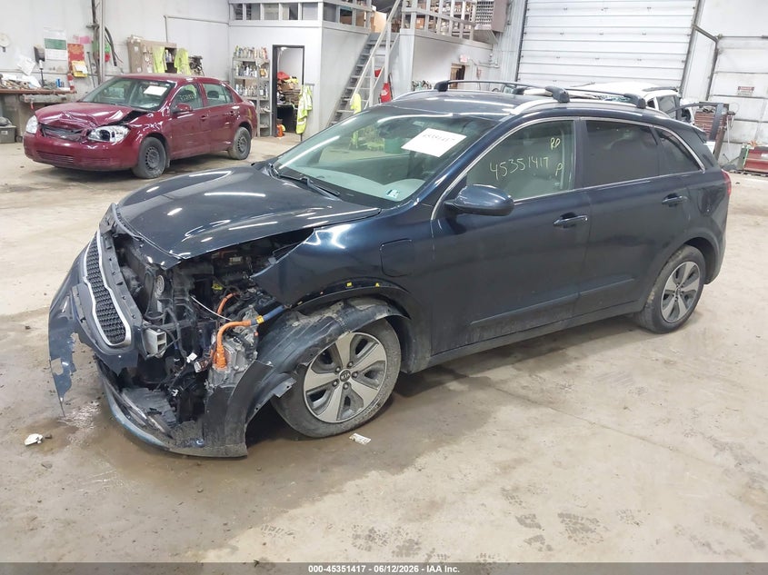 2019 Kia Niro VIN KNDCM3LD8K5236175 IAAI salvage auction — LEFT FRONT, Salvage (Pennsylvania), sold $2,350 on 2026-07-09 (photo 2)