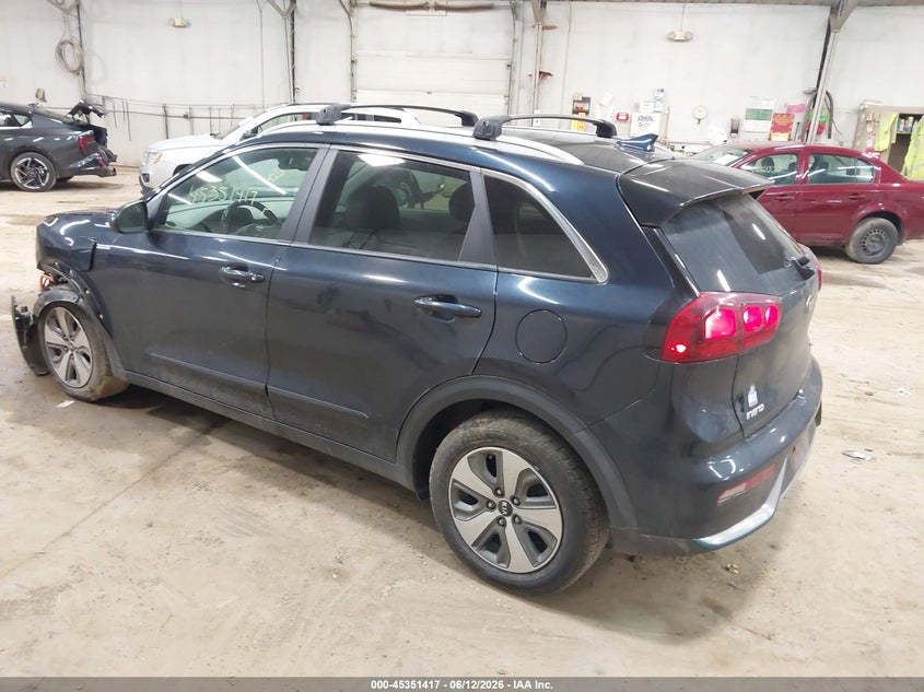 2019 Kia Niro VIN KNDCM3LD8K5236175 IAAI salvage auction — LEFT FRONT, Salvage (Pennsylvania), sold $2,350 on 2026-07-09 (photo 3)
