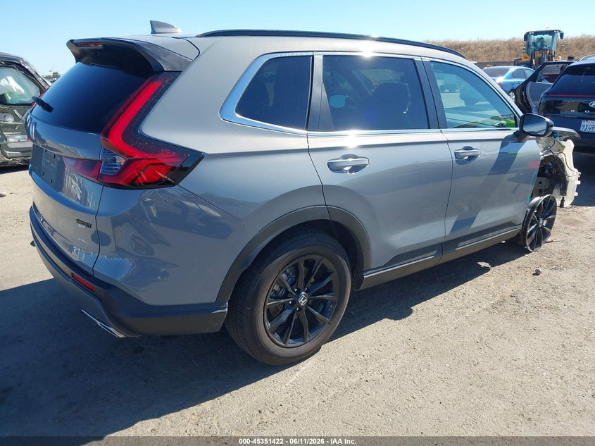 2025 Honda Cr-v VIN 7FARS6H83SE102769 IAAI salvage auction — RIGHT FRONT, Salvage (California), sold $17,100 on 2026-07-29 (photo 4)