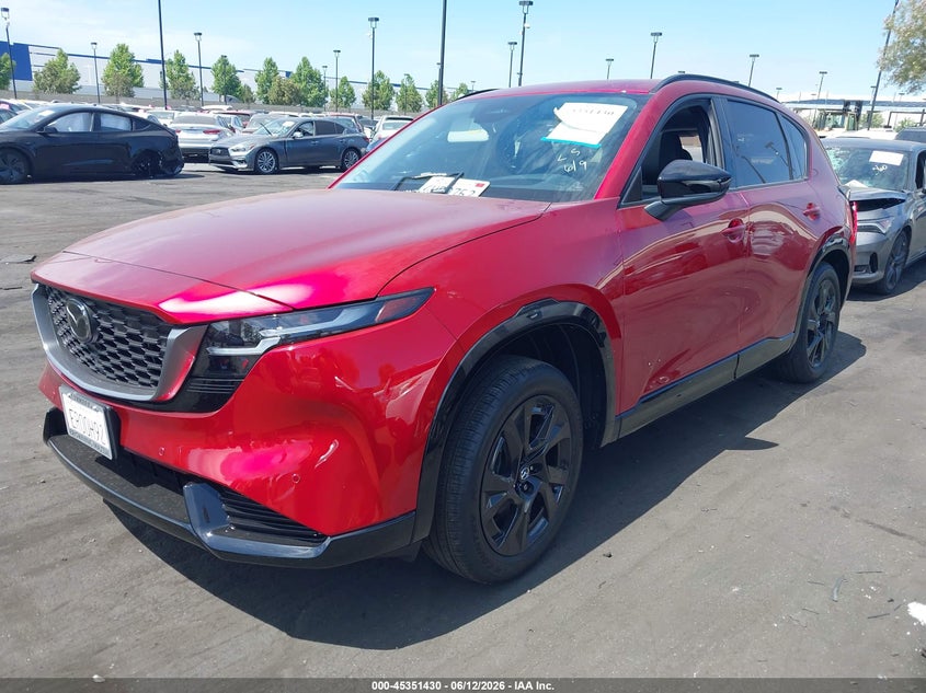 2026 Mazda Cx-5 VIN JM3KMDHA1T0110018 IAAI salvage auction — REAR END, Salvage Certificate (California), sold $6,900 on 2026-07-10 (photo 2)