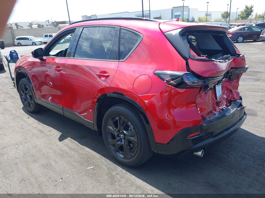 2026 Mazda Cx-5 VIN JM3KMDHA1T0110018 IAAI salvage auction — REAR END, Salvage Certificate (California), sold $6,900 on 2026-07-10 (photo 3)