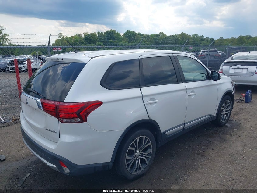 2016 Mitsubishi Outlander VIN JA4AZ3A37GZ012330 IAAI salvage auction — FRONT END, Clear (Virginia), sold $1,450 on 2026-07-18 (photo 4)