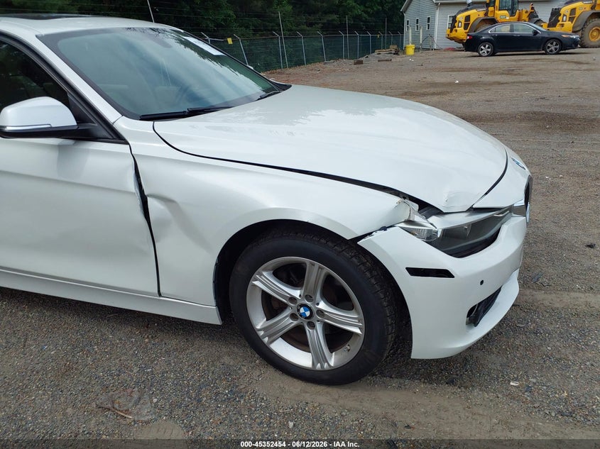 2014 BMW 3er VIN WBA3B3C56EJ978999 IAAI salvage auction — RIGHT FRONT, Salvage (Ohio), sold $1,800 on 2026-07-13 (photo 6)