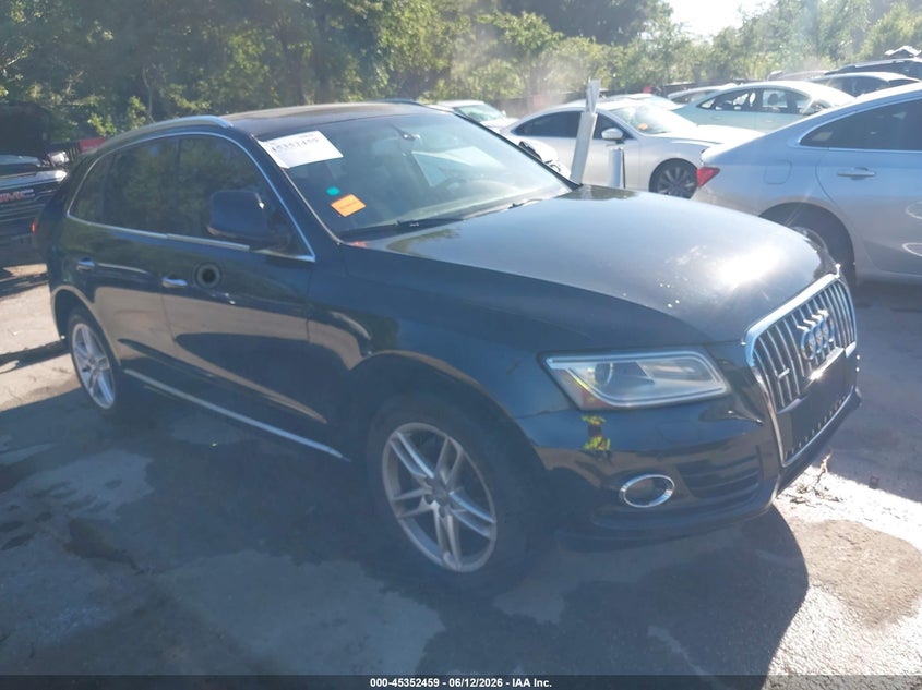 2016 Audi Q5 VIN WA1L2AFP9GA057507 IAAI salvage auction — REAR END, Salvage (Missouri), sold $1,900 on 2026-07-22 (photo 1)