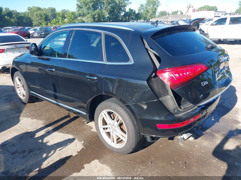 2016 Audi Q5 VIN WA1L2AFP9GA057507 IAAI salvage auction — REAR END, Salvage (Missouri), sold $1,900 on 2026-07-22 (photo 3)