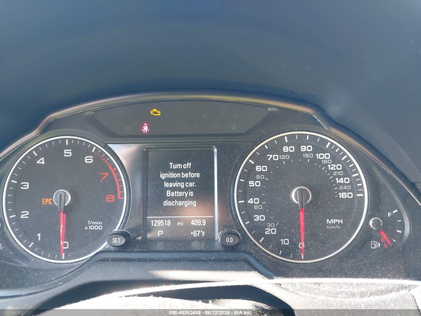 2016 Audi Q5 VIN WA1L2AFP9GA057507 IAAI salvage auction — REAR END, Salvage (Missouri), sold $1,900 on 2026-07-22 (photo 7)