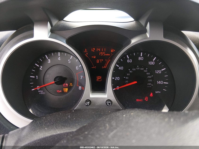 2012 Nissan Juke VIN JN8AF5MR5CT115130 IAAI salvage auction — NORMAL WEAR, Salvage Title, sold $475 on 2026-07-07 (photo 7)