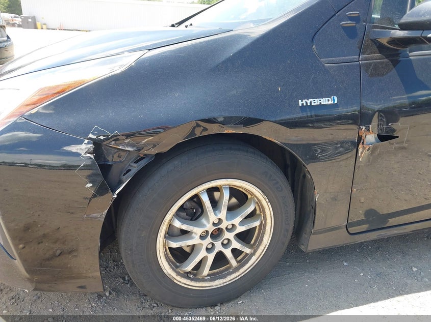 2016 Toyota Prius VIN JTDKARFU4G3522126 IAAI salvage auction — SIDE, Salvage (Massachusetts), sold $3,700 on 2026-07-10 (photo 6)
