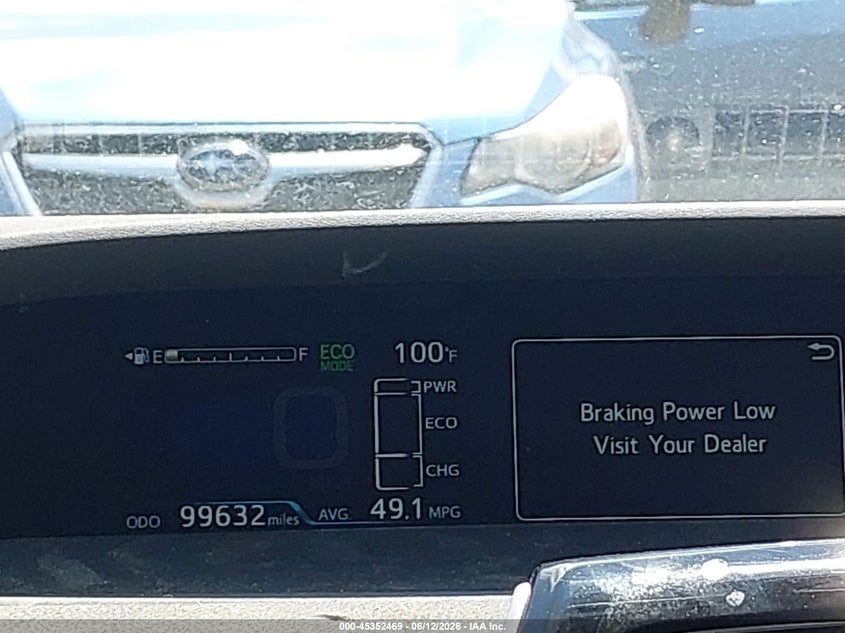 2016 Toyota Prius VIN JTDKARFU4G3522126 IAAI salvage auction — SIDE, Salvage (Massachusetts), sold $3,700 on 2026-07-10 (photo 7)