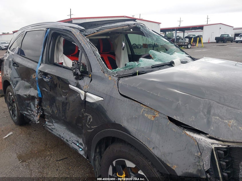 2024 Kia Sorento VIN 5XYRL4JC1RG279013 IAAI salvage auction — ROLLOVER, Salvage (Louisiana), sold $2,250 on 2026-07-30 (photo 6)