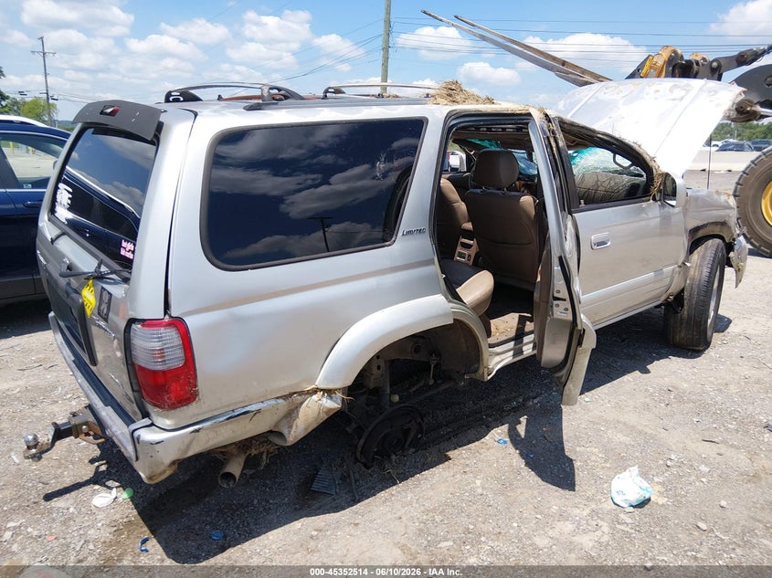 2000 Toyota 4runner VIN JT3GN87R9Y0148036 IAAI salvage auction — ROLLOVER, Clear (Tennessee), sold $350 on 2026-07-16 (photo 6)
