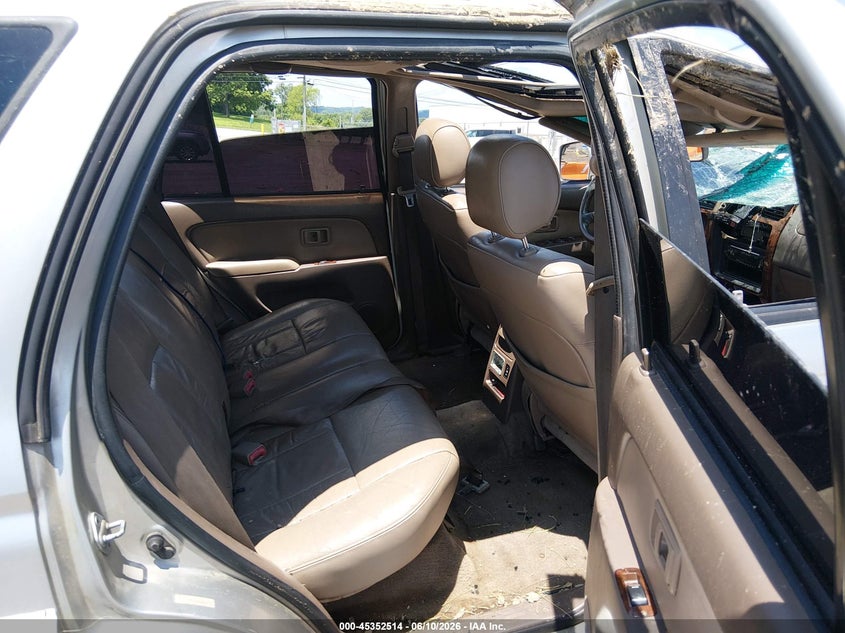 2000 Toyota 4runner VIN JT3GN87R9Y0148036 IAAI salvage auction — ROLLOVER, Clear (Tennessee), sold $350 on 2026-07-16 (photo 8)