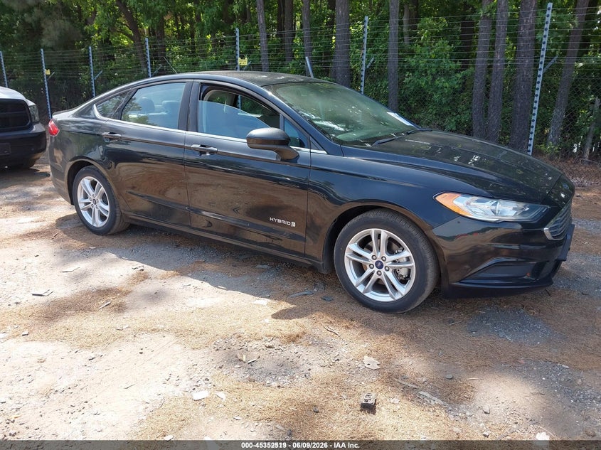 2018 Ford Fusion VIN 3FA6P0UU7JR212730 IAAI salvage auction — NORMAL WEAR, Sf97 (Virginia), sold $12,600 on 2026-07-22 (photo 1)