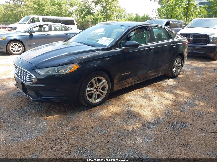 2018 Ford Fusion VIN 3FA6P0UU7JR212730 IAAI salvage auction — NORMAL WEAR, Sf97 (Virginia), sold $12,600 on 2026-07-22 (photo 2)